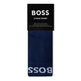 2 Pack Sport Crew Socks Mens