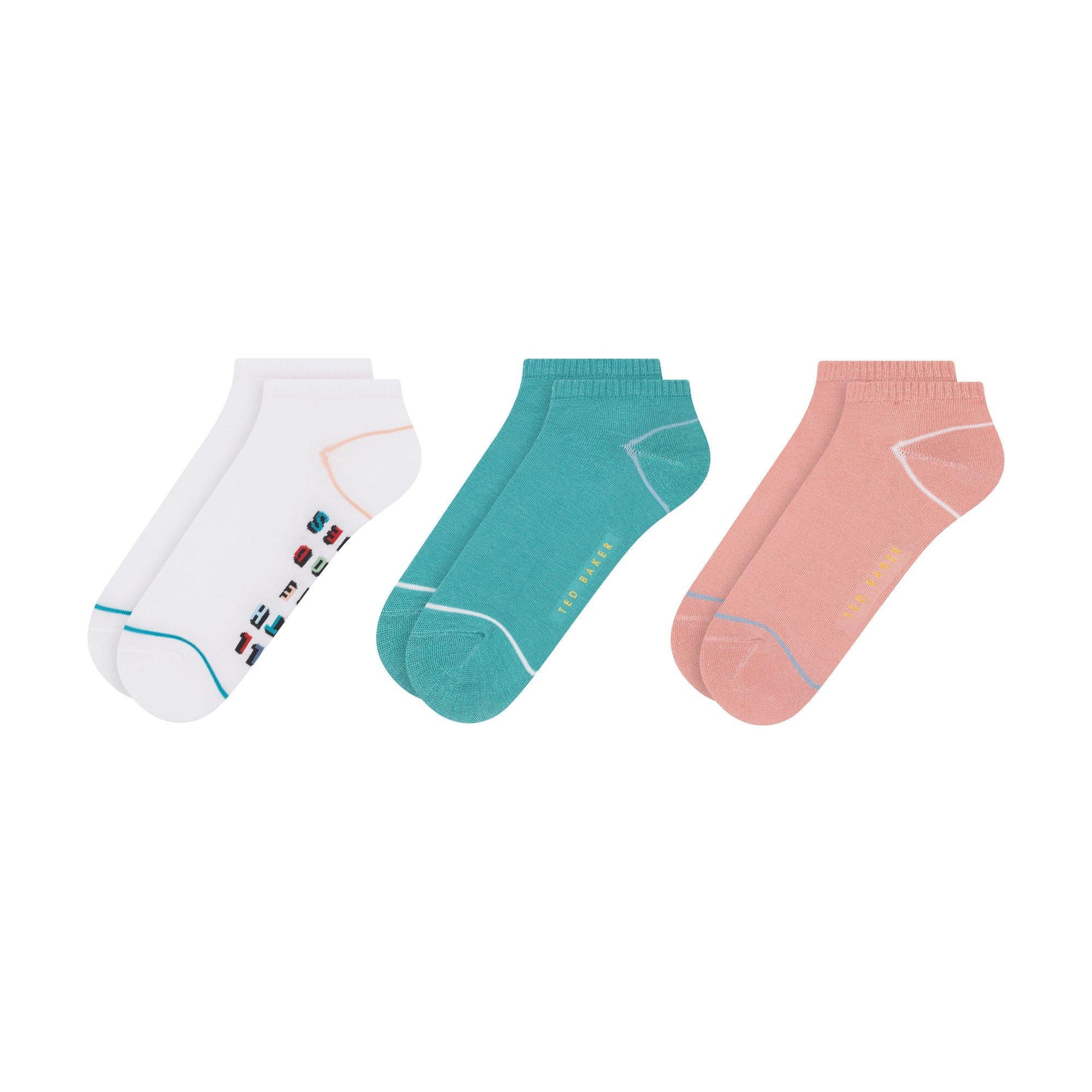 T Liner Trainer Socks