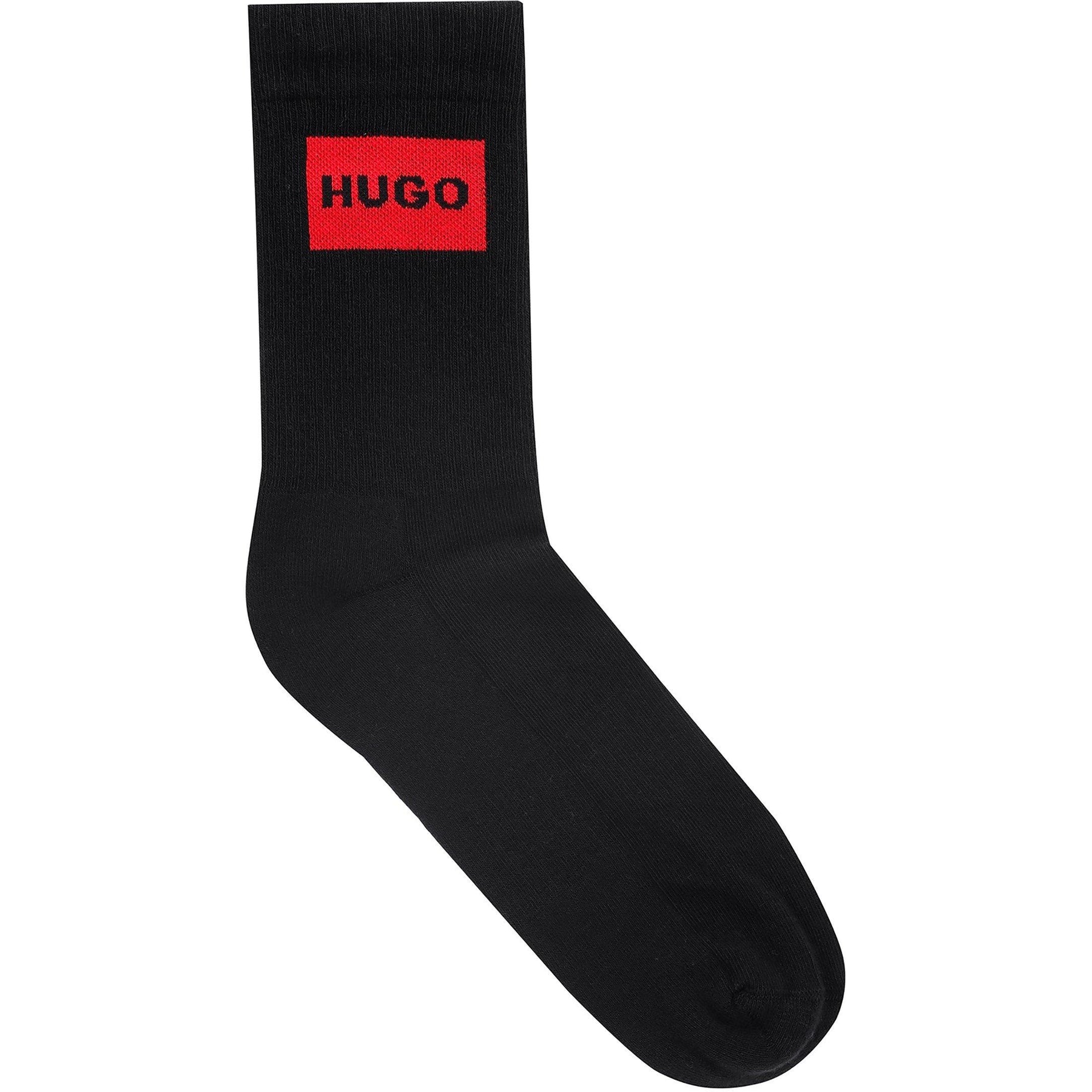 Men's 2 Pack Label Crew Socks