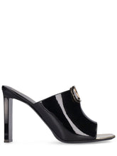 Valentino Garavani Valentino Garavani 100mm Vlogo patent leather sandals - Size: UK 3 Heels | Shop From The Mirage