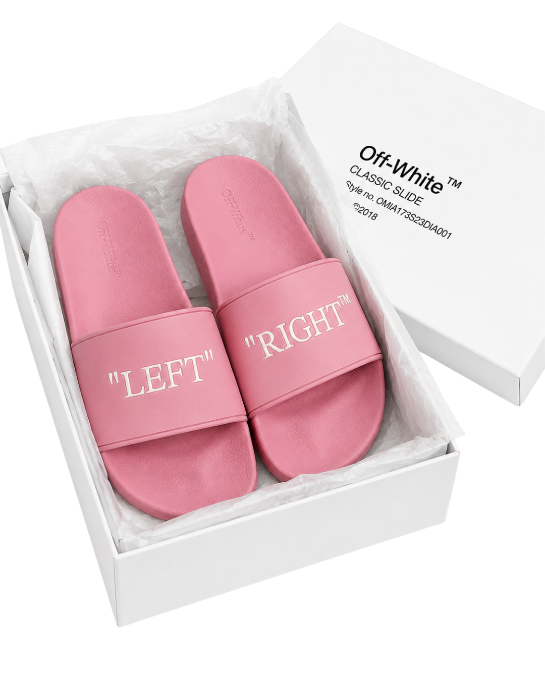 Off White Classic Slide