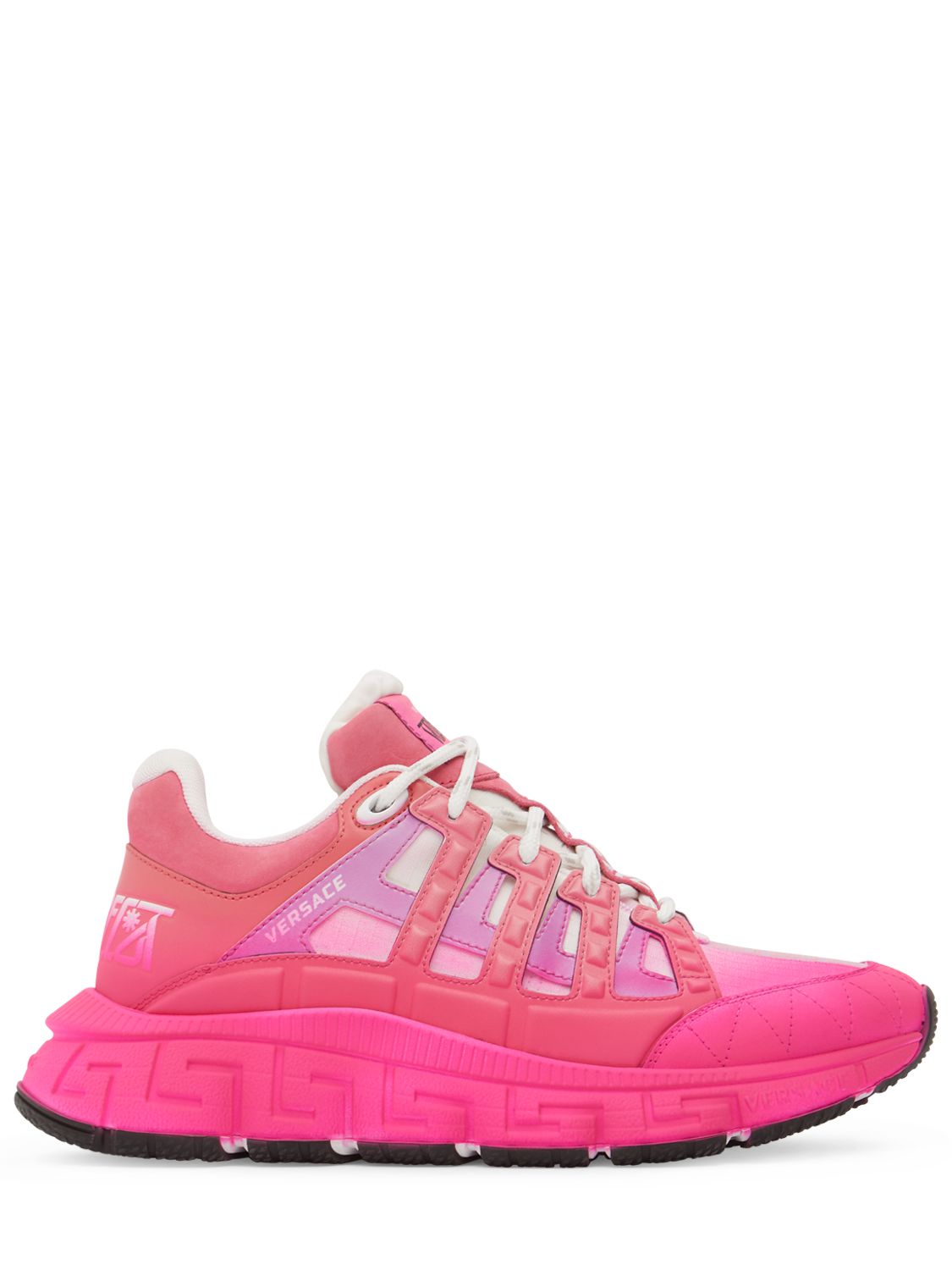 Versace Versace Leather sneakers - Size: UK 2 Heels | Shop From The Mirage