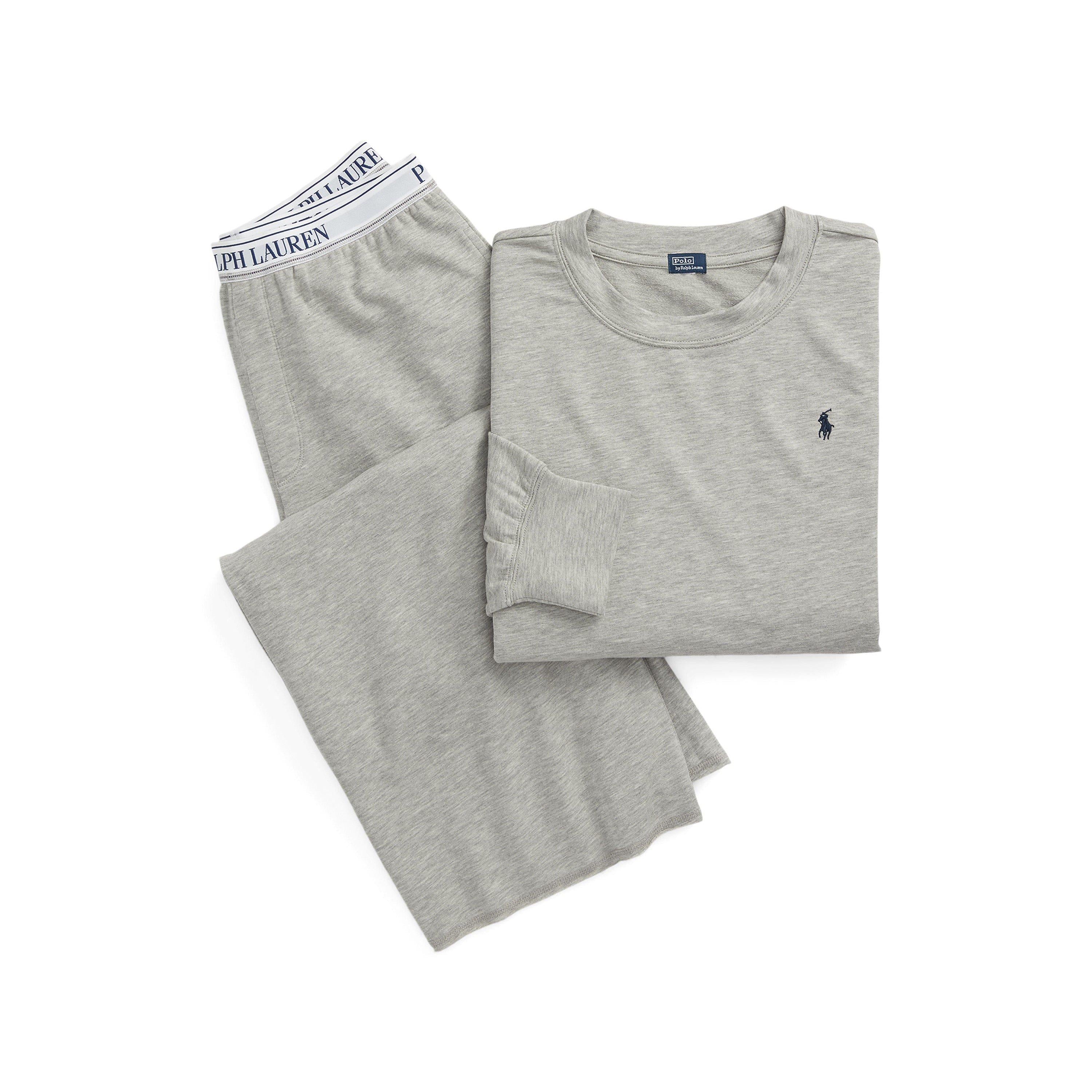 Women's Crew-neck Long Sleeve Pyjama Set