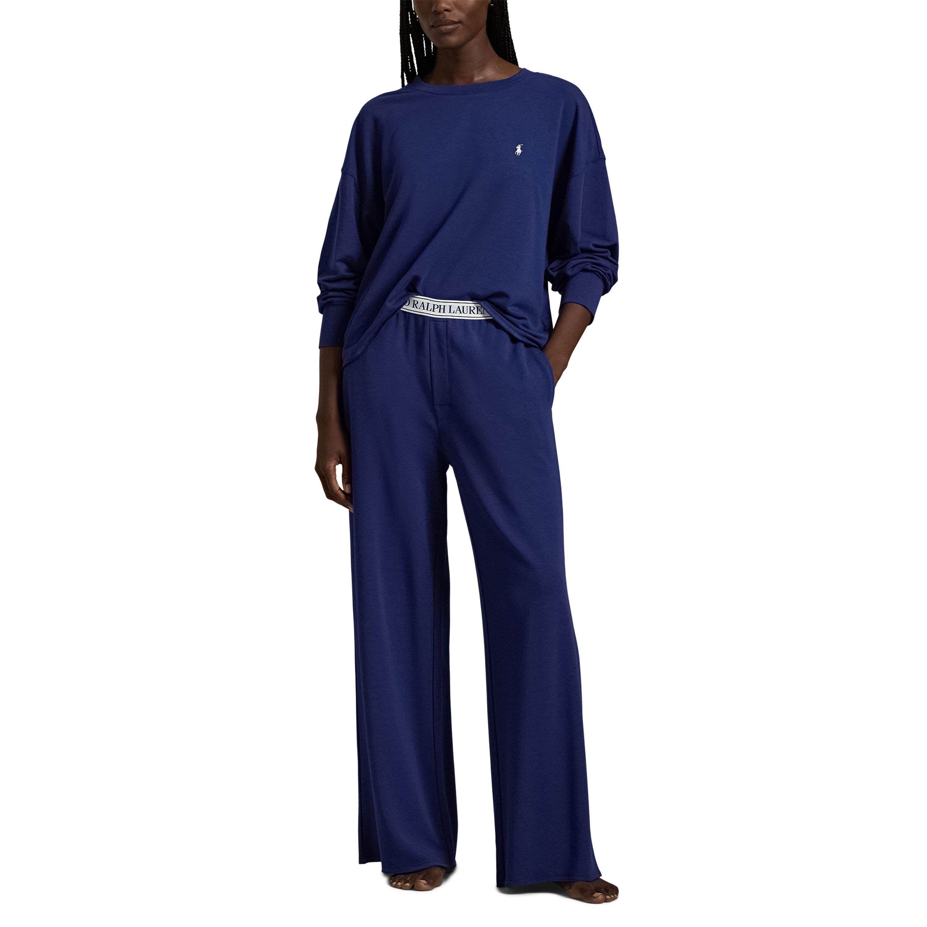 Women's Crew-neck Long Sleeve Pyjama Set