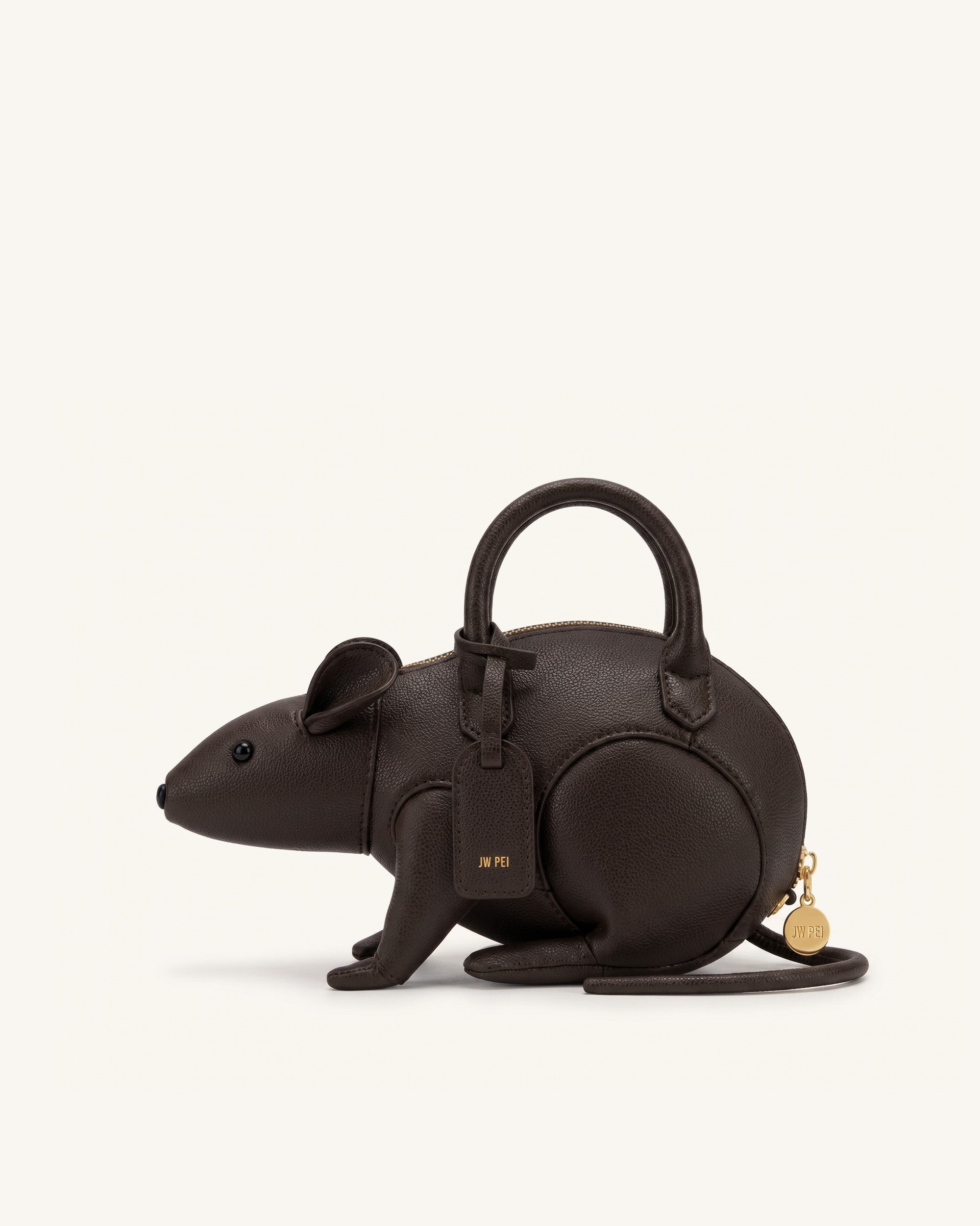 Mia Mouse Top Handle Bag - White