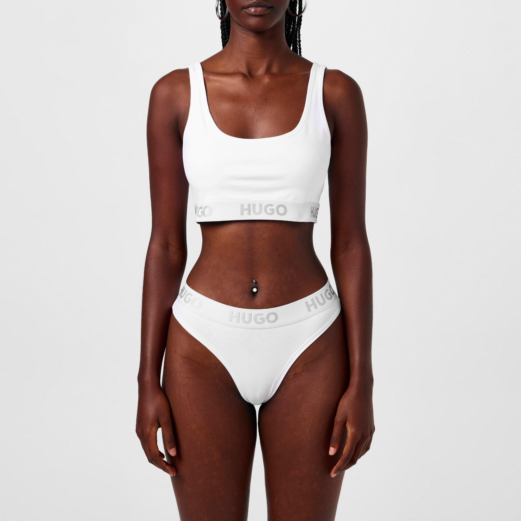 Stretch Cotton Thong