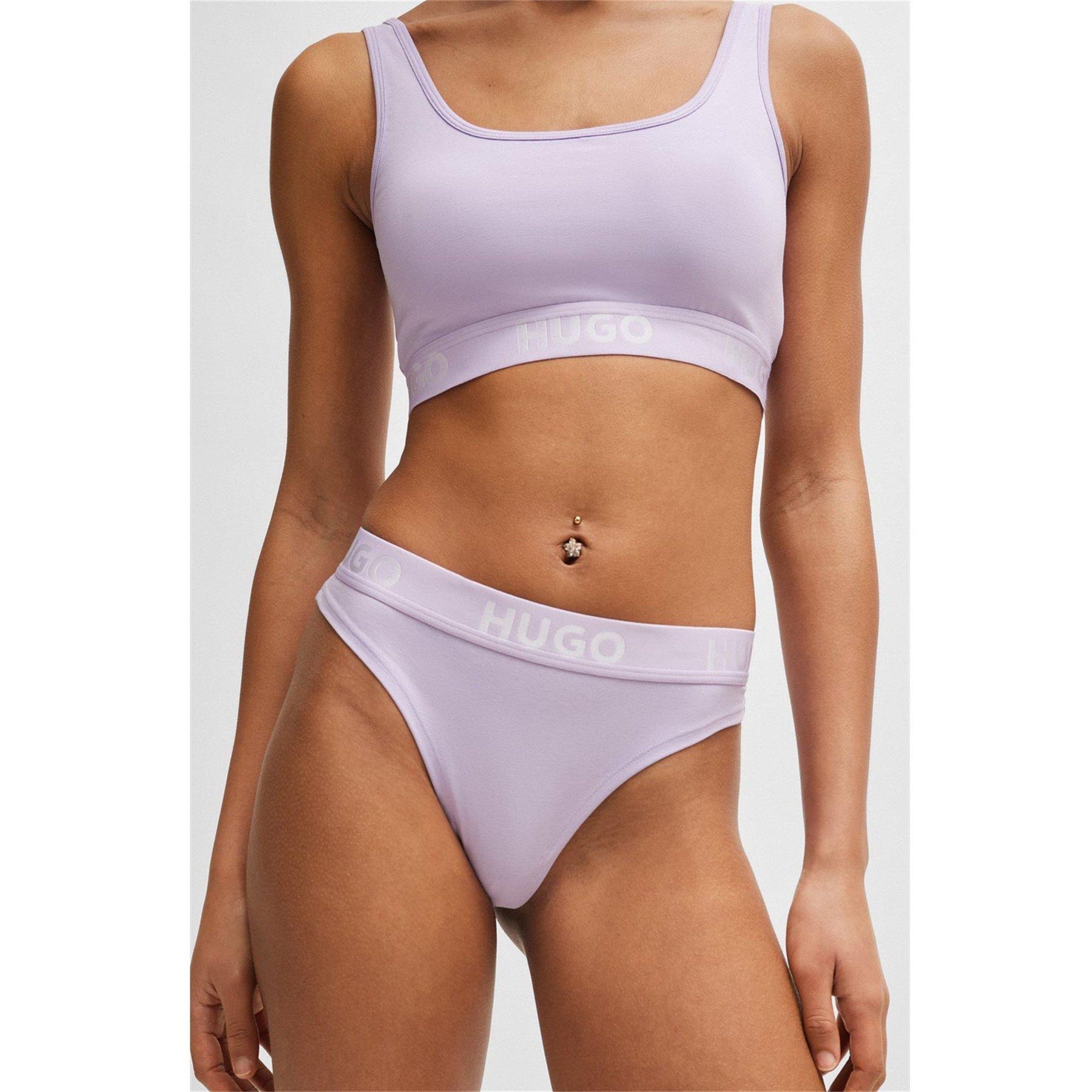 Stretch Cotton Thong