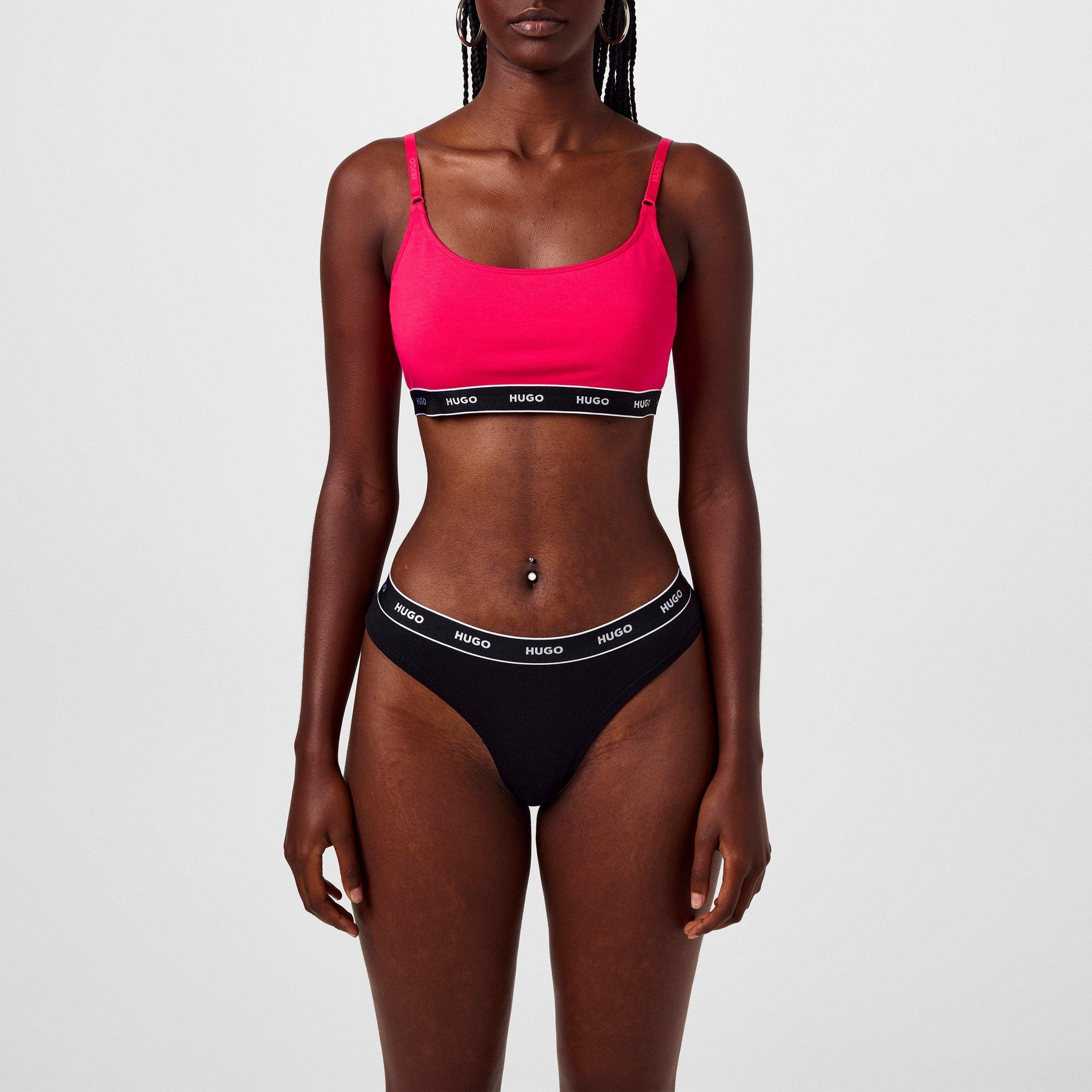 3 Pack Stripe Thong