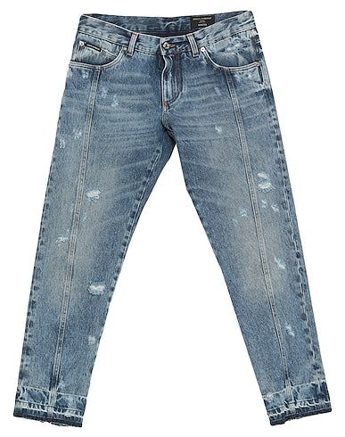 DOLCE&GABBANA DENIM TROUSERS