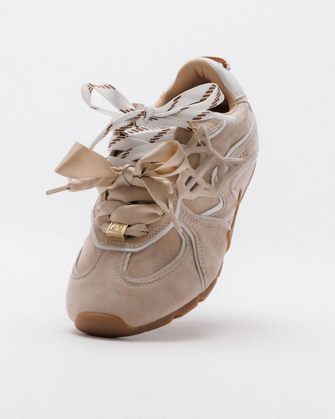 Adored Off White Suede