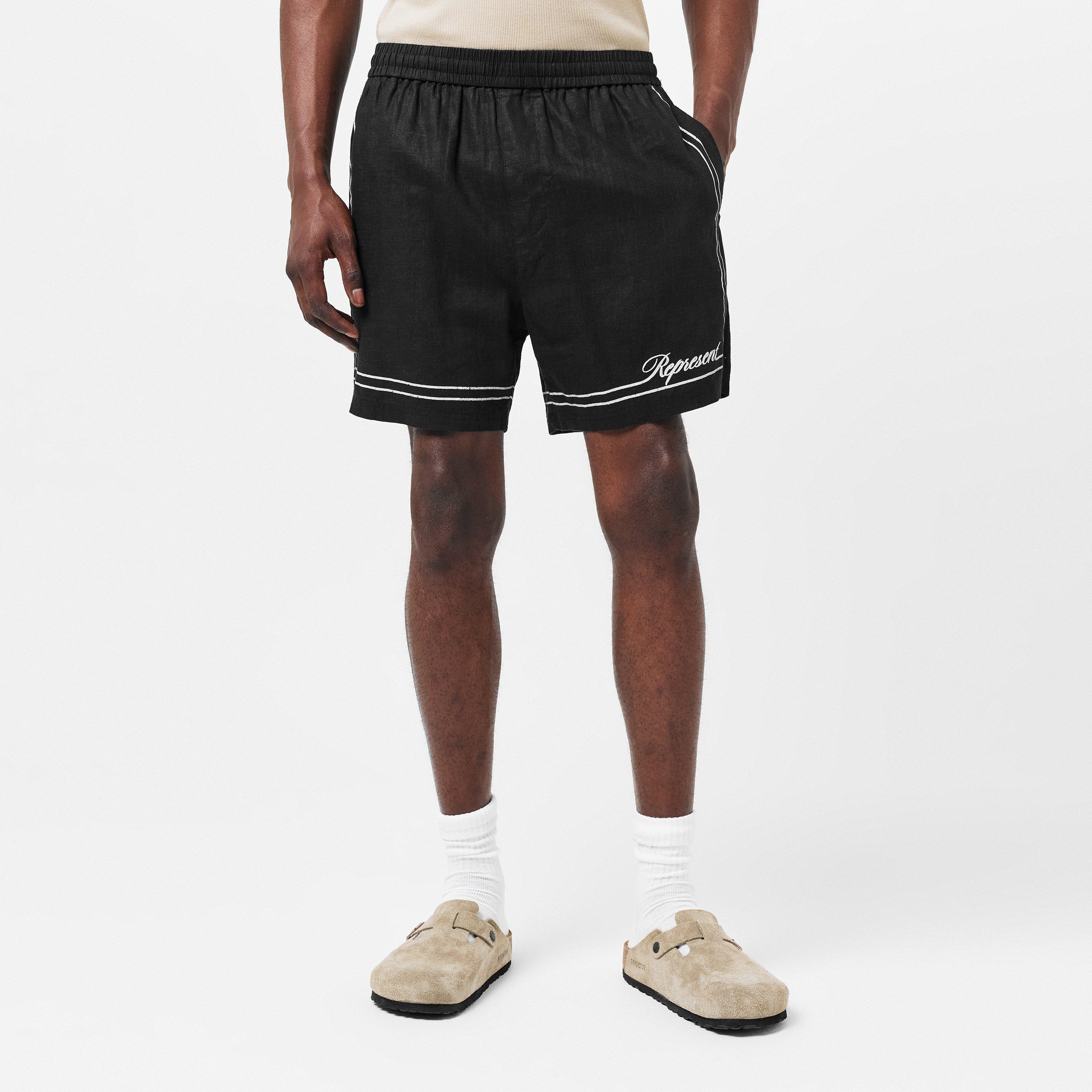 Men's Rep Border Woven Shorts