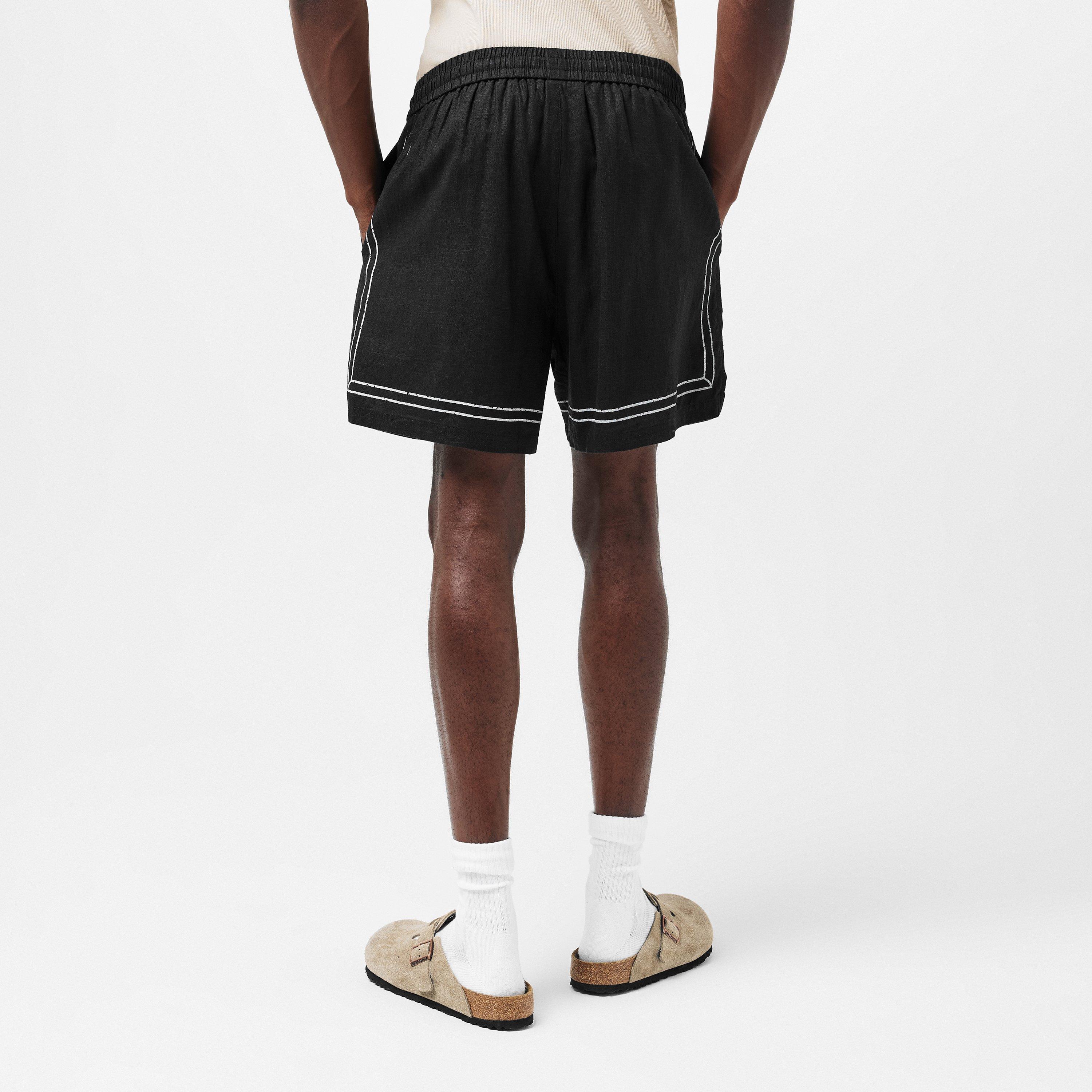 Men's Rep Border Woven Shorts
