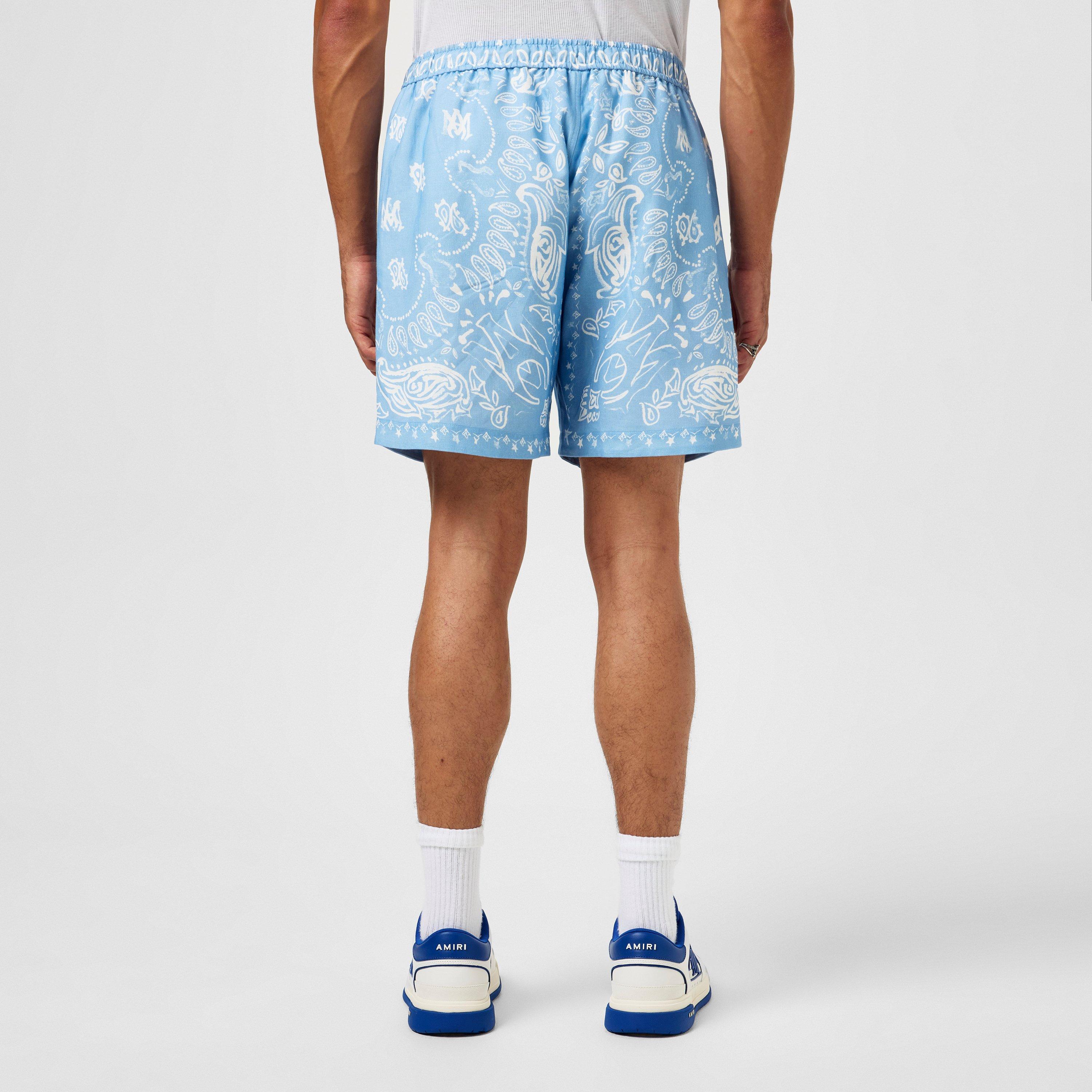 Men's Bandana Woven Tracksuit Shorts