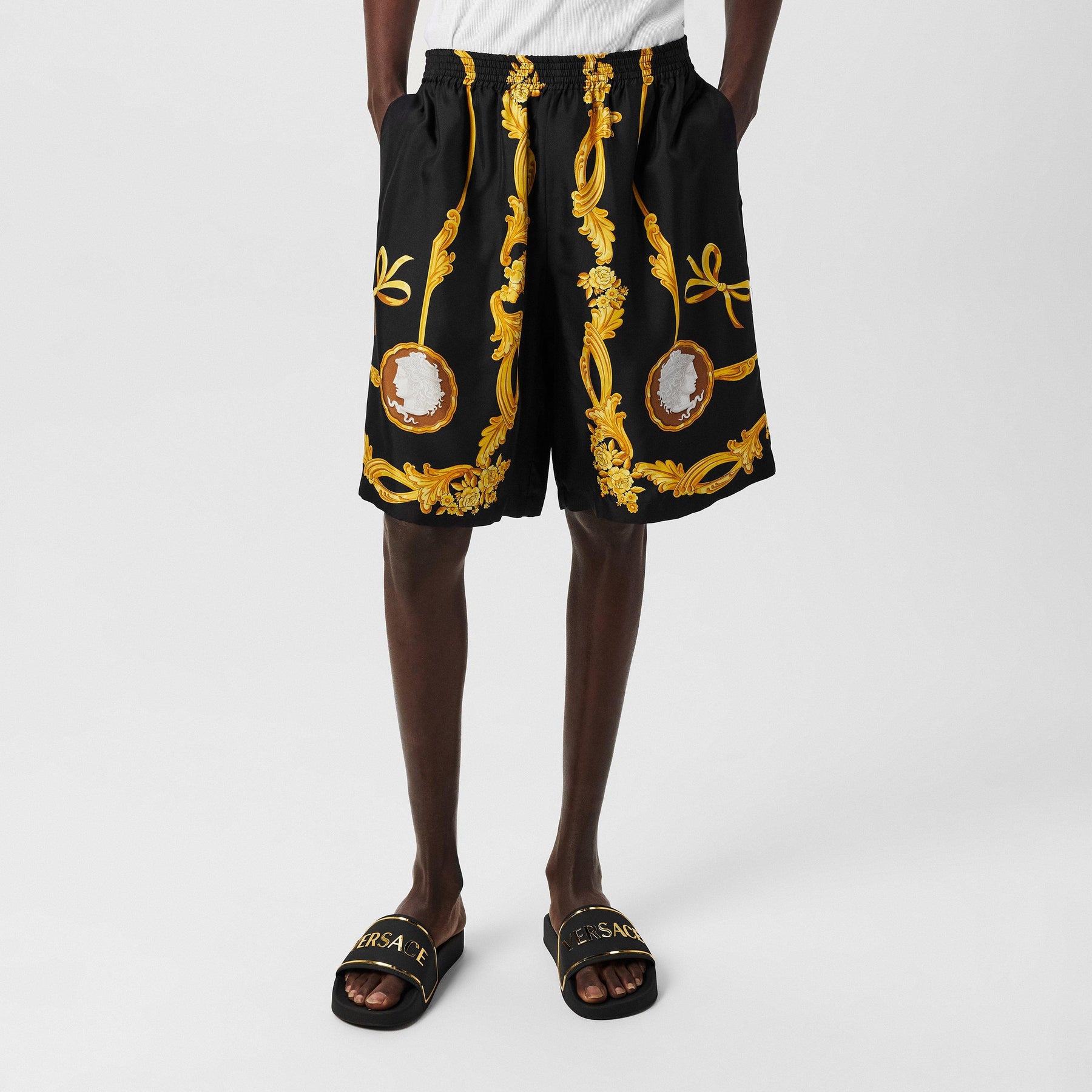 Medusa Cameo Shorts