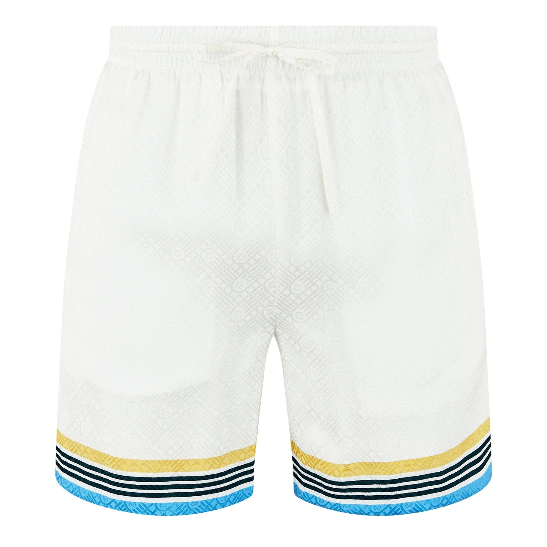 Casa Way Printed Silk Shorts