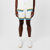 Casa Way Printed Silk Shorts