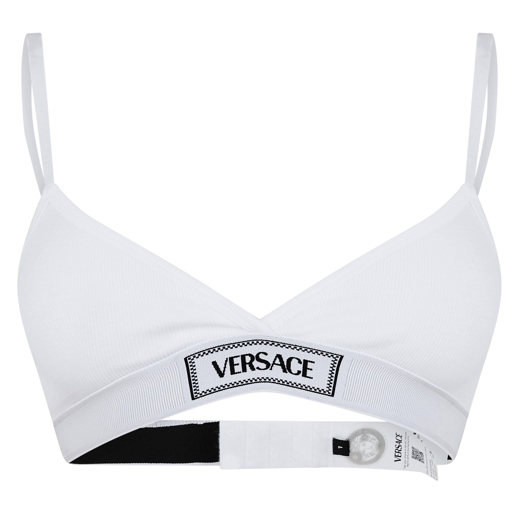 Logo Ribbed Bralette