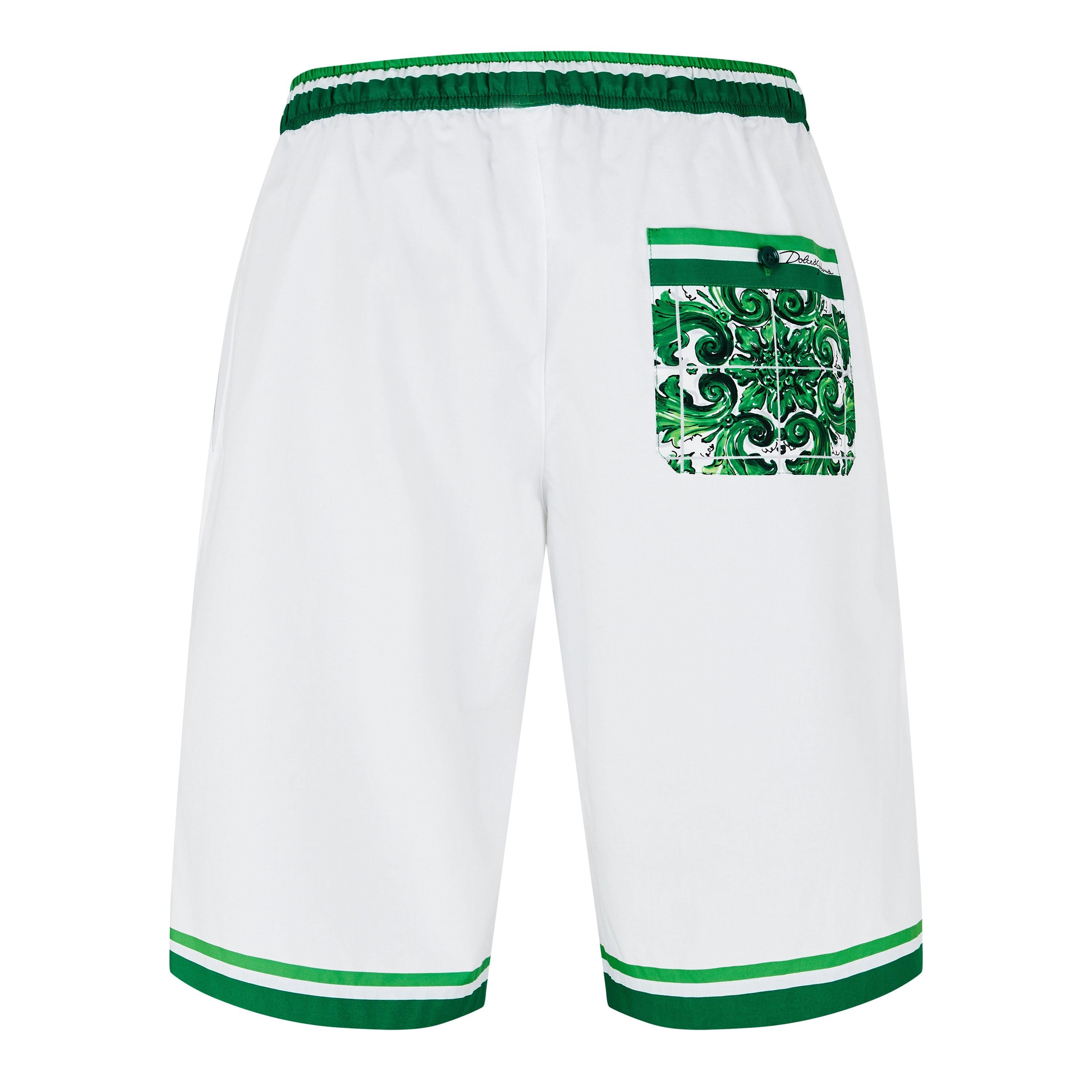 Maiolica Woven Lightweight Tracksuit Shorts