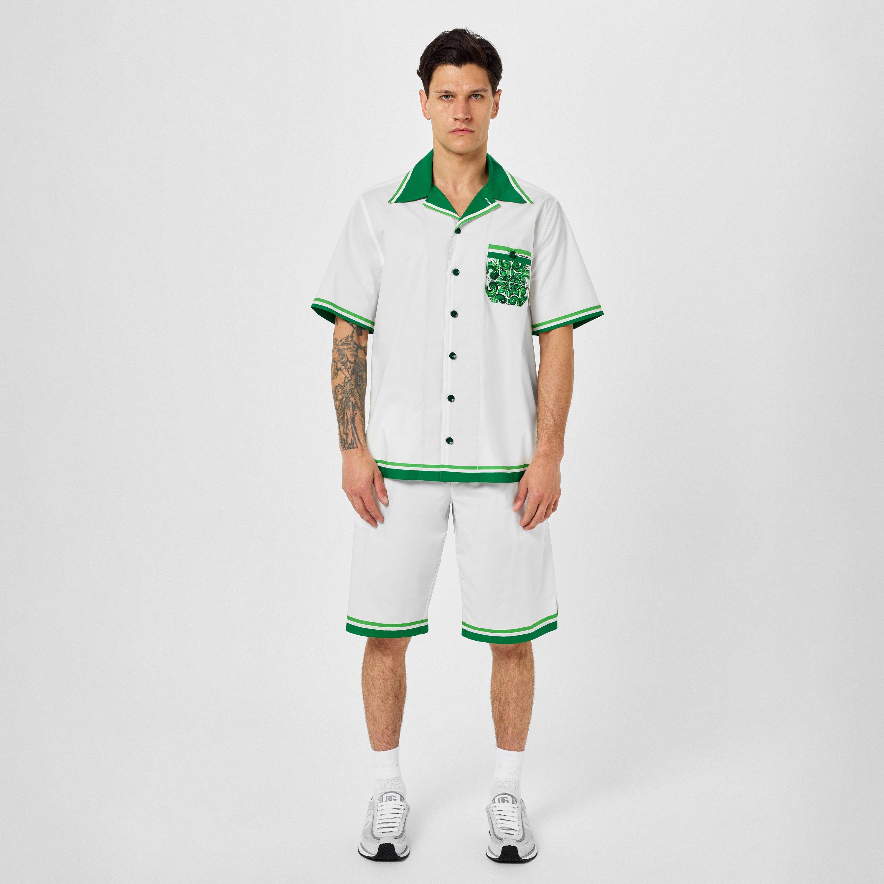 Maiolica Woven Lightweight Tracksuit Shorts
