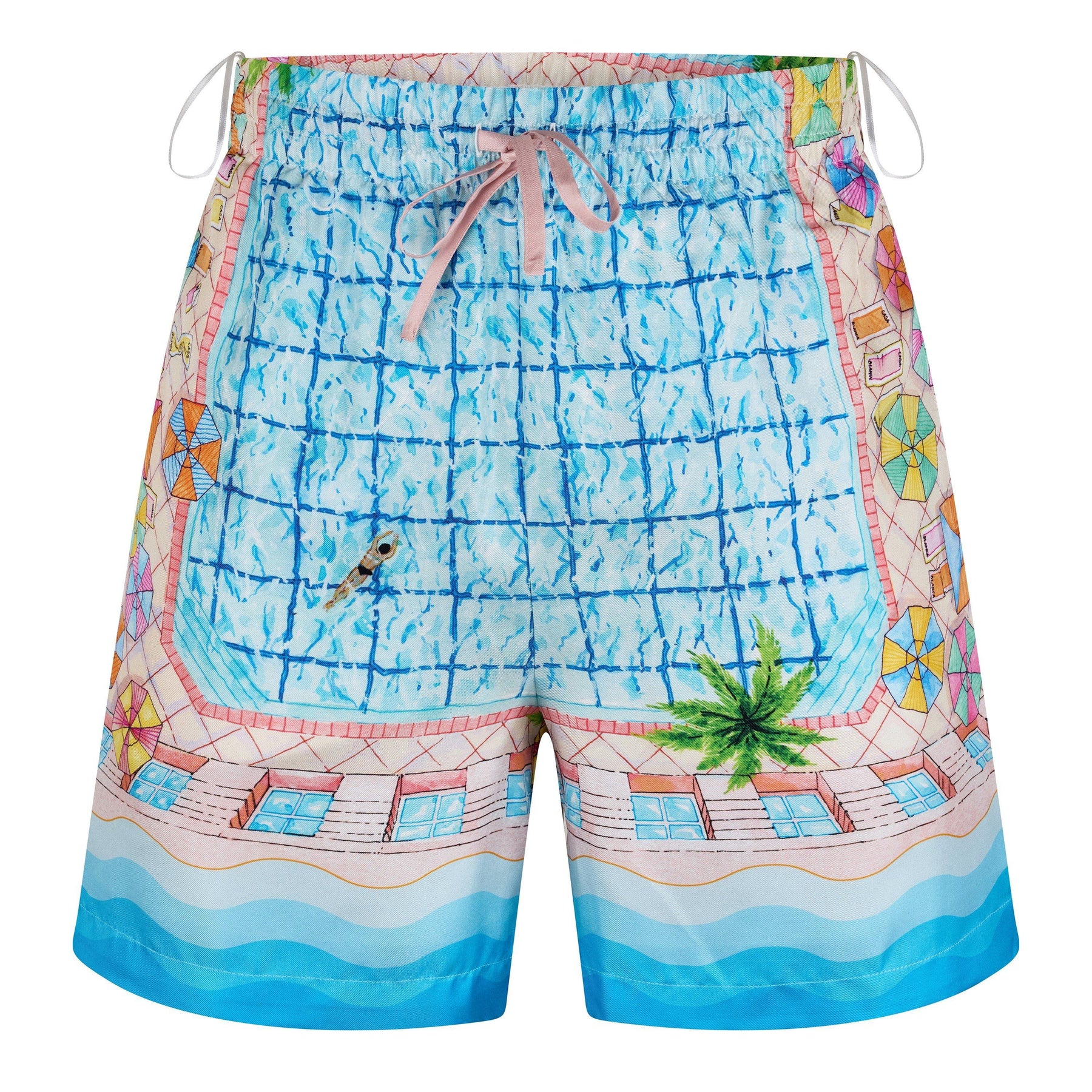 Silk Pool Shorts