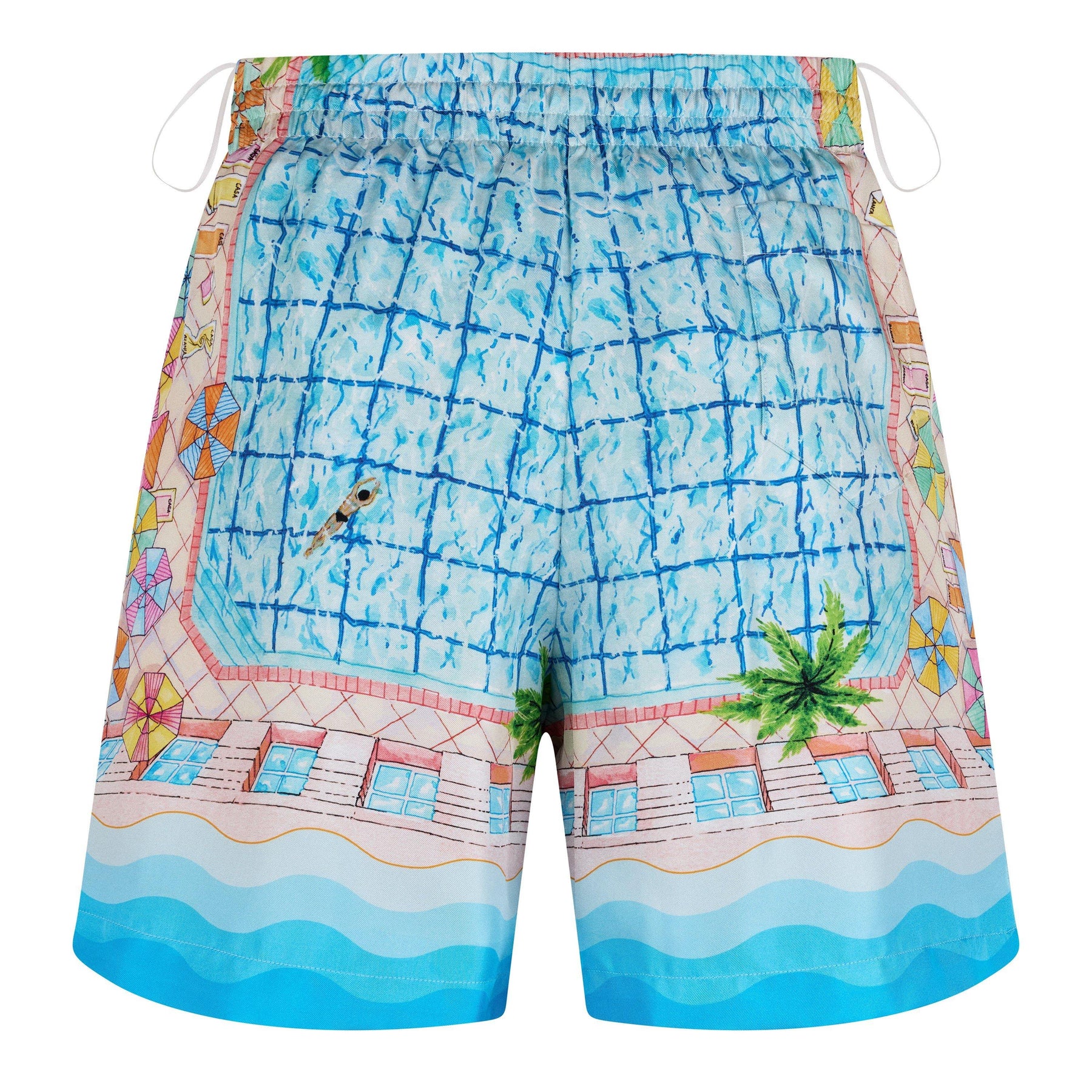 Silk Pool Shorts
