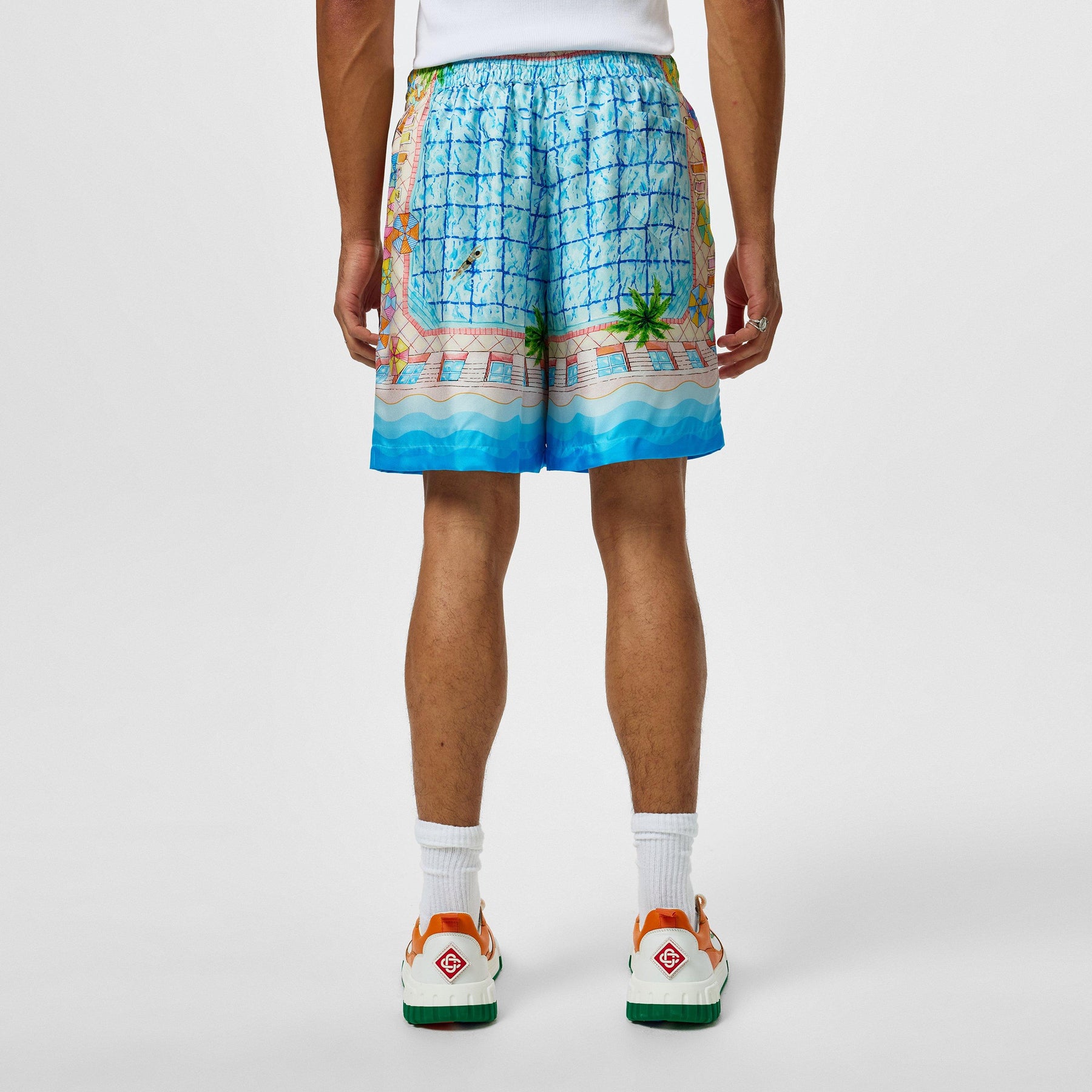 Silk Pool Shorts