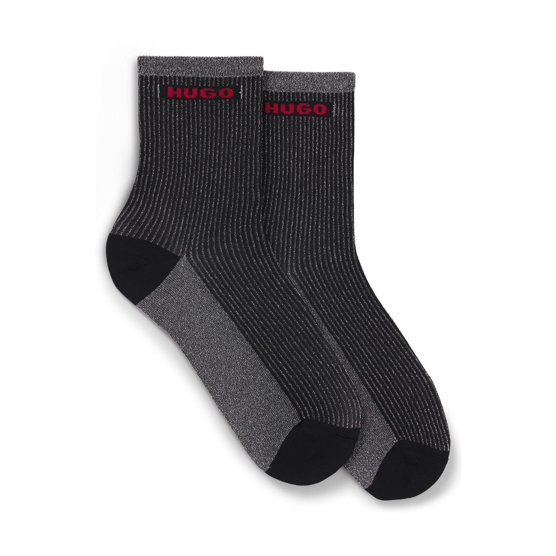 2-Pack Logo-Detailed Crew Socks