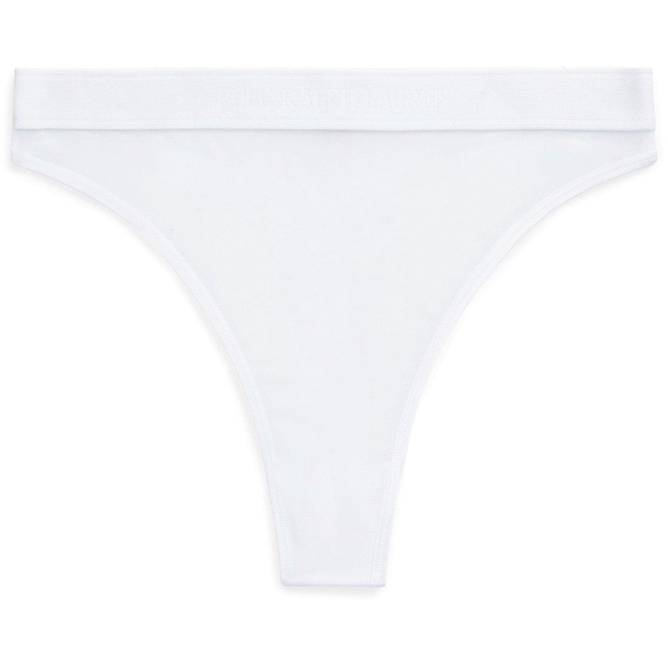 High-Waist Mesh Thong