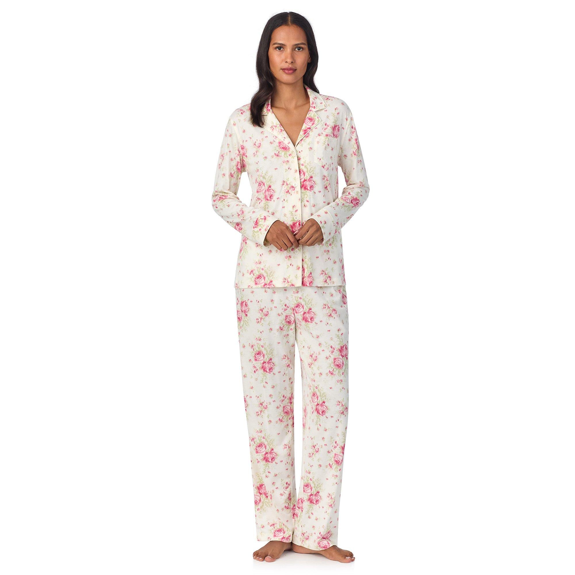 Knitted Long Sleeve Pyjama Set