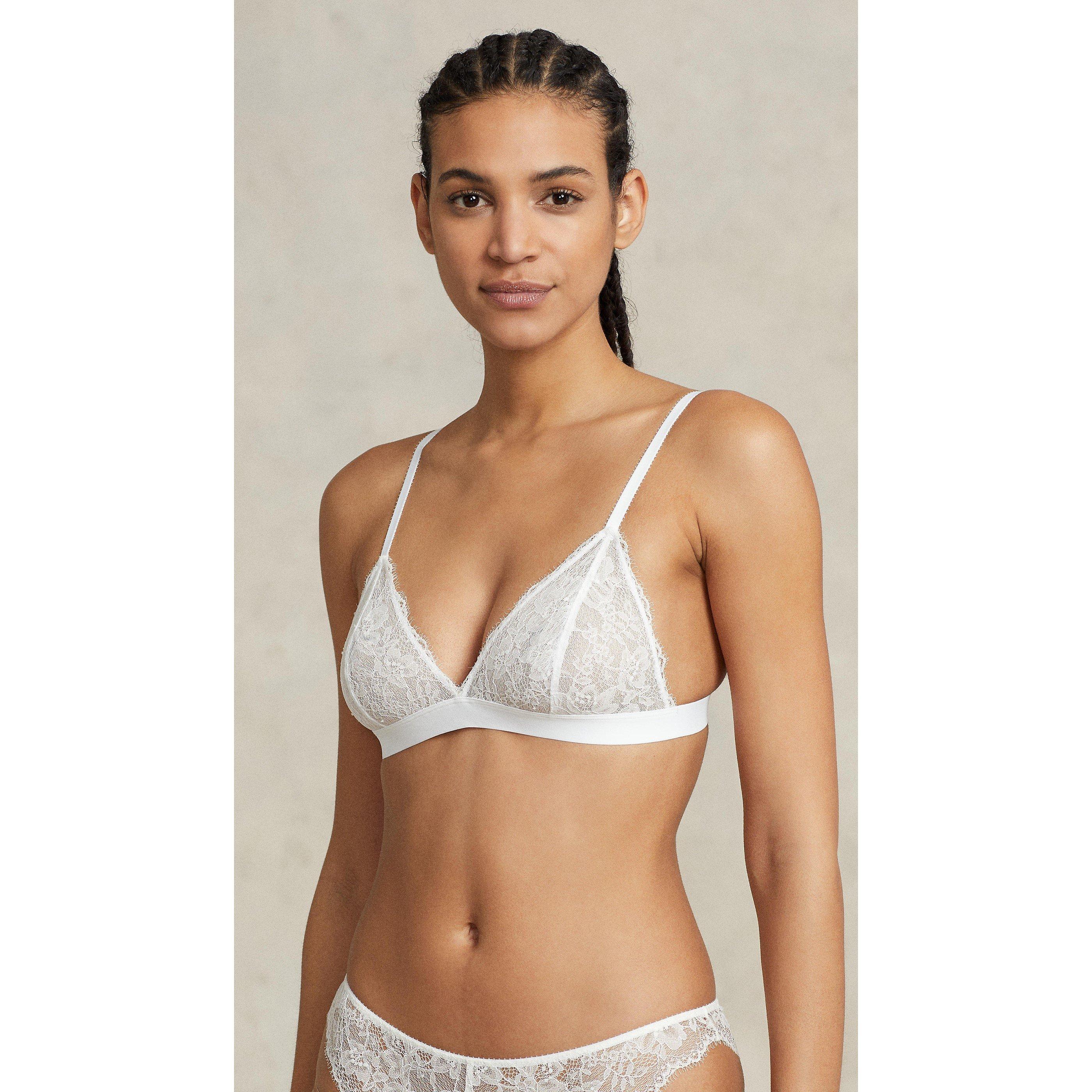 Women's Lace Triangle Bralette