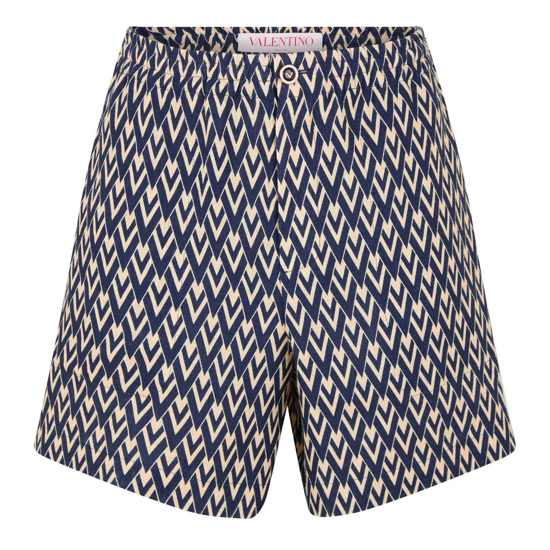 V Emblem Shorts