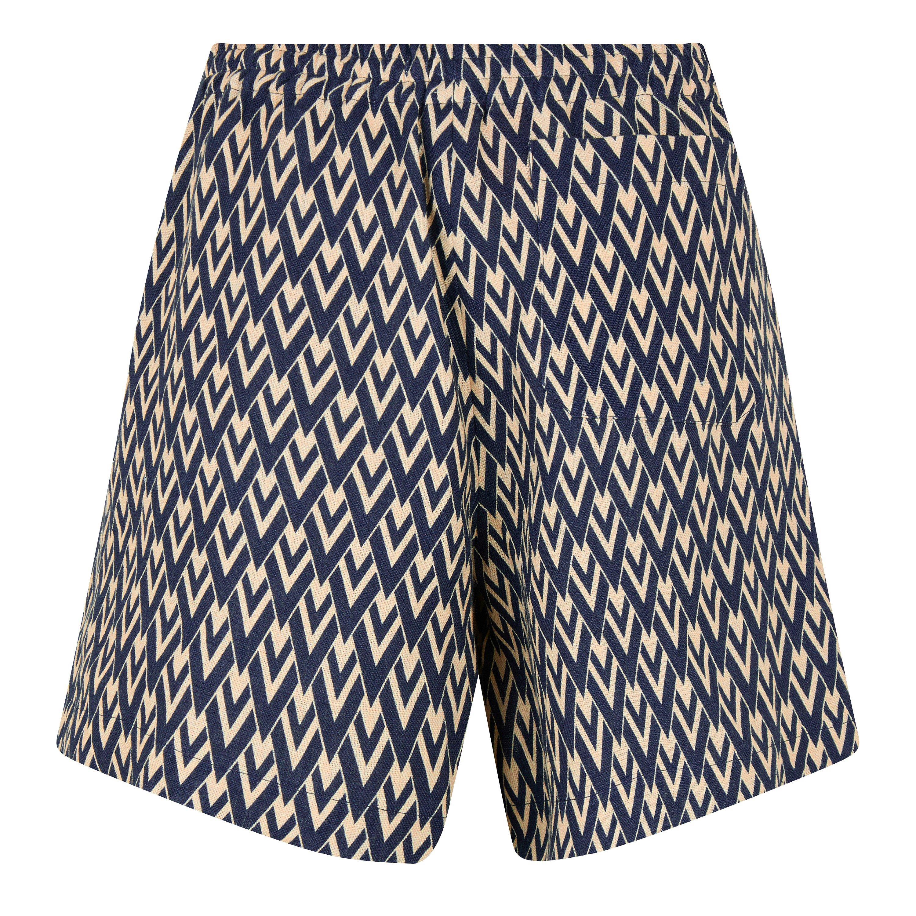 V Emblem Shorts