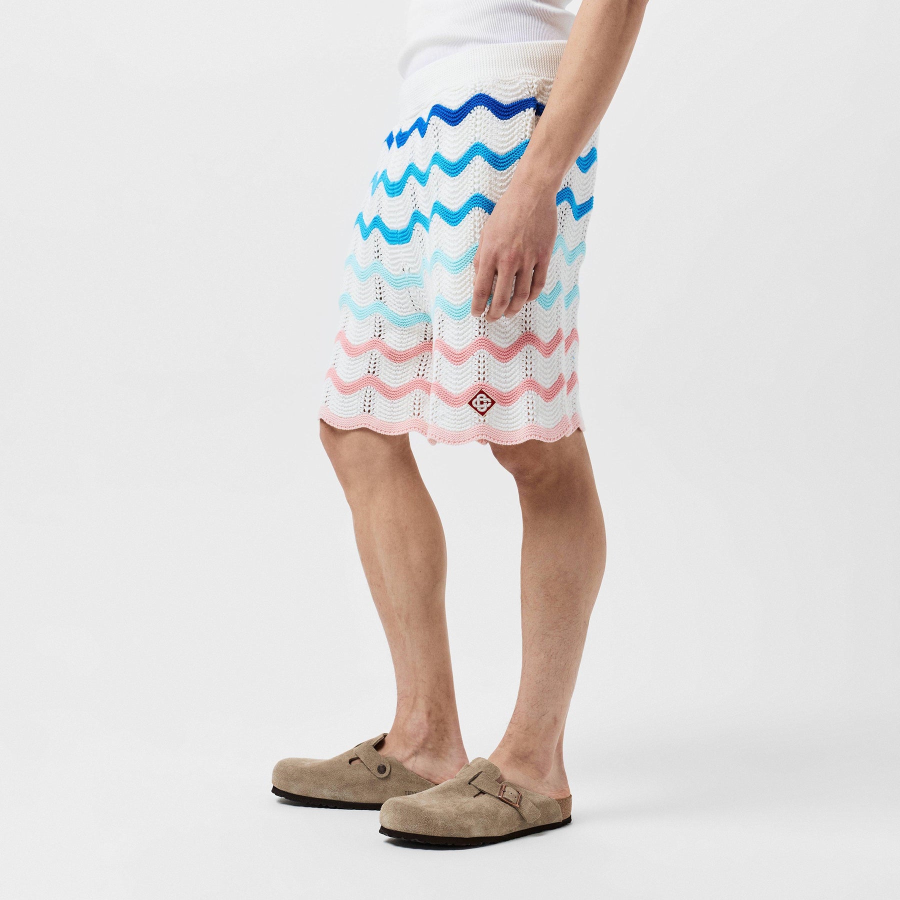 Men's Waves Crochet Shorts