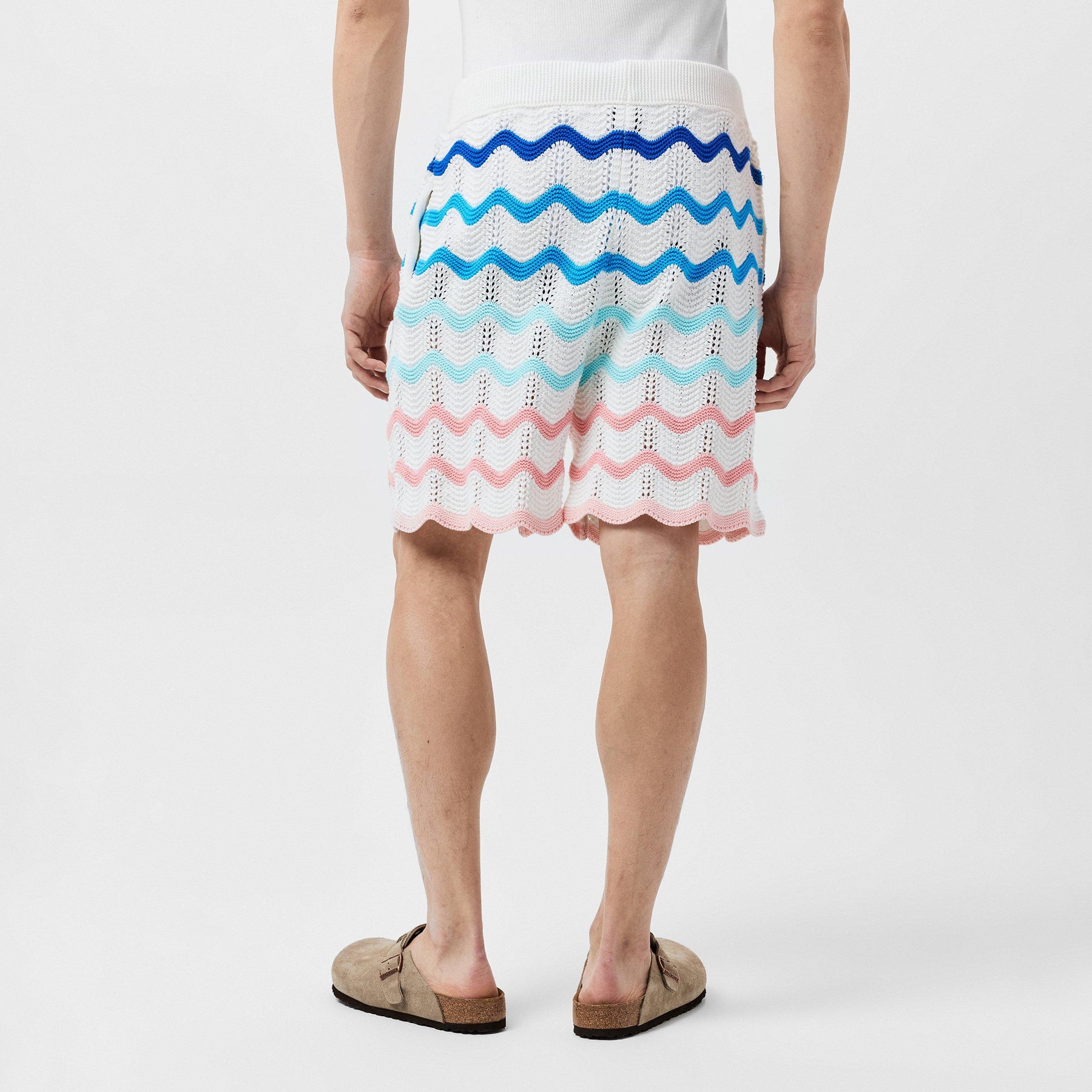 Men's Waves Crochet Shorts