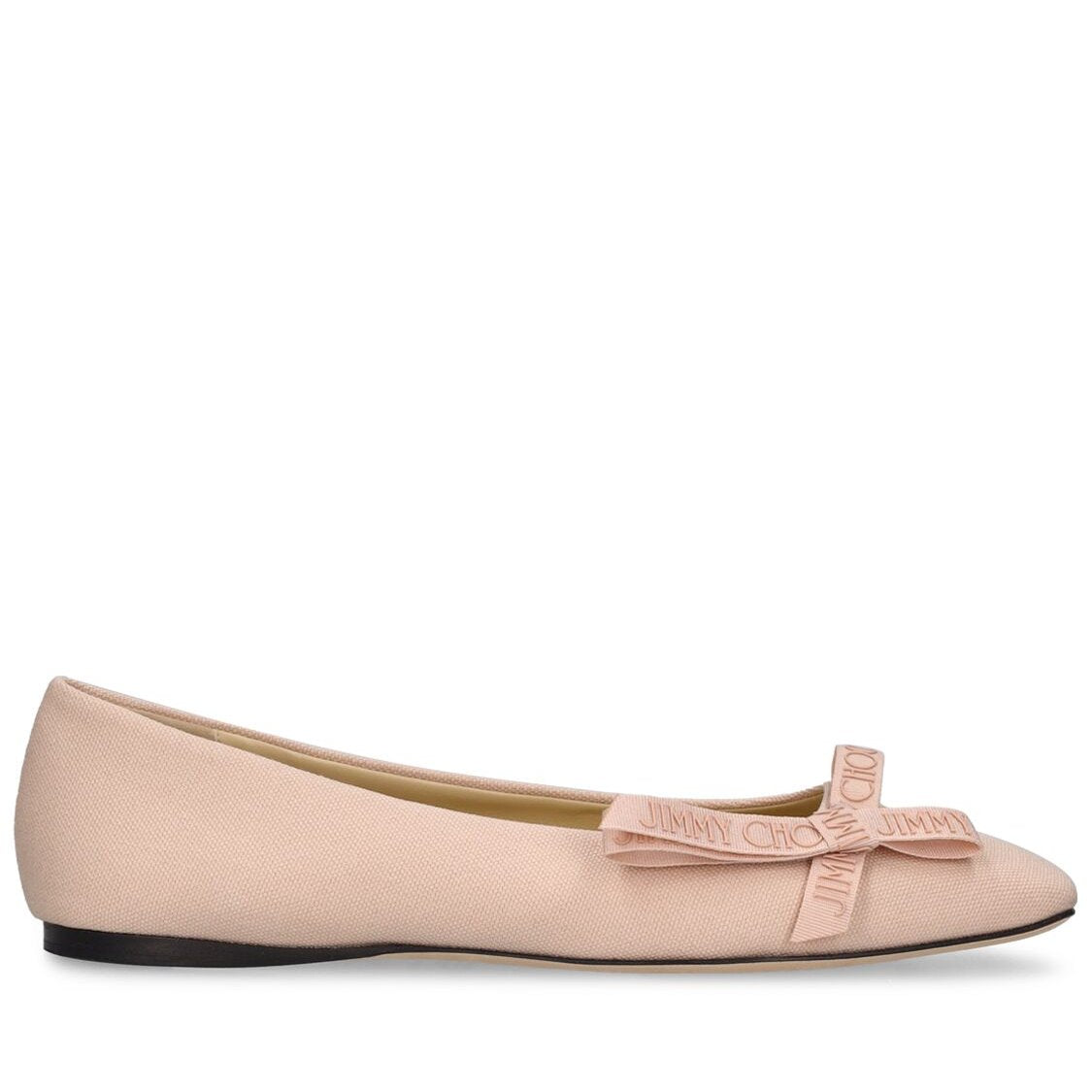 Jimmy Choo Jimmy Choo 10mm Veda linen ballerina flats - Size: UK 7 Flats | Shop From The Mirage