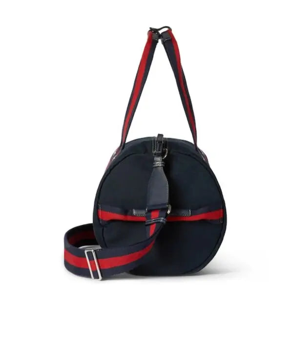 large printed canvas duffle bag
