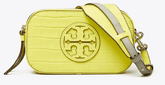 Tory Burch MINI MILLER CROC-EMBOSSED CROSSBODY BAG - Bags | Shop From The Mirage