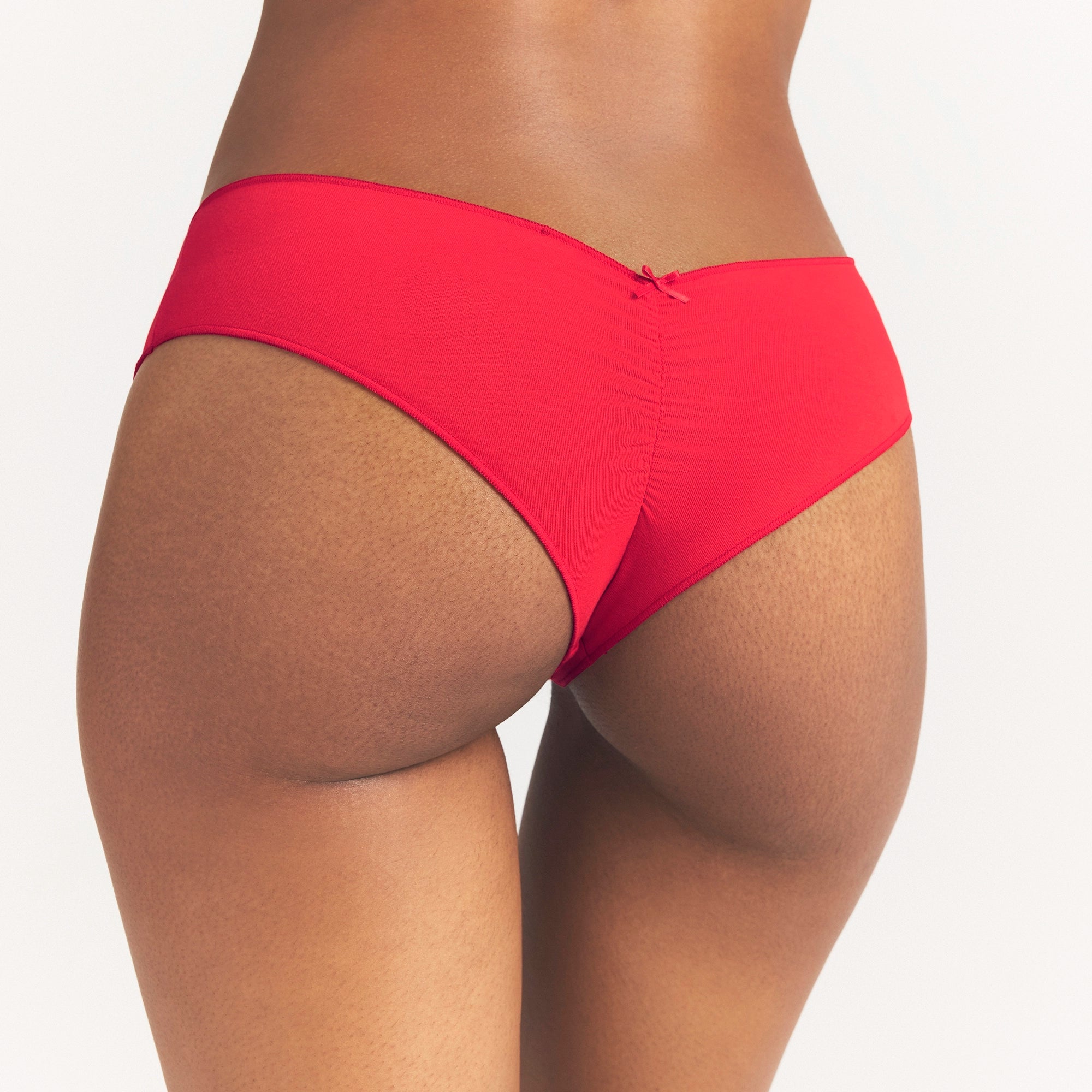 Lightweight Cotton Ruched Back Hipster 10-pack