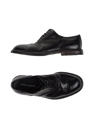 DOLCE&GABBANA LACED SHOES