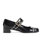 Prada Black Patent Leather Pumps