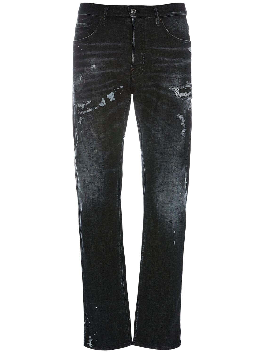 Dsquared2 Dsquared2 642 Stretch cotton denim jeans - Size: 32 Jeans | Shop From The Mirage