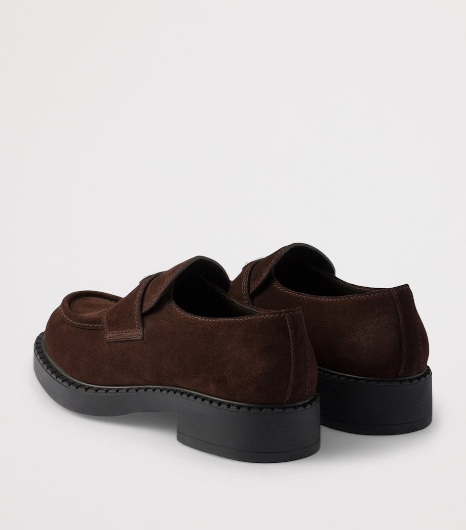 Suede Loafers