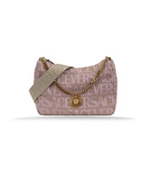 Stylish Women's Shoulder Bag with Leather Trim