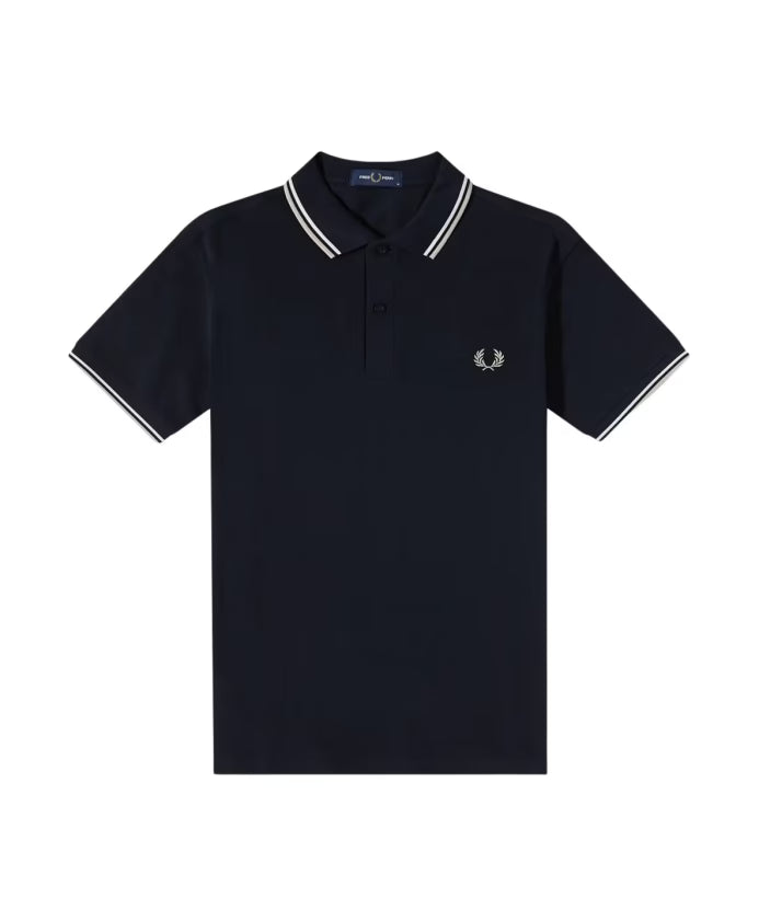 Fred Perry Slim Fit Twin Tipped Polo