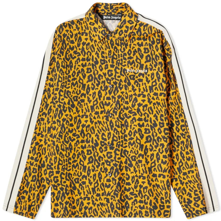 Palm Angels Cheetah Track Shirt