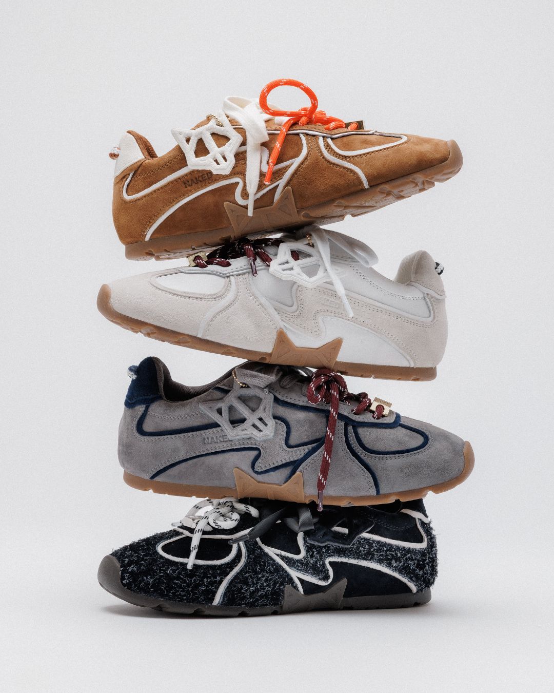 Adored White Suede/Leather