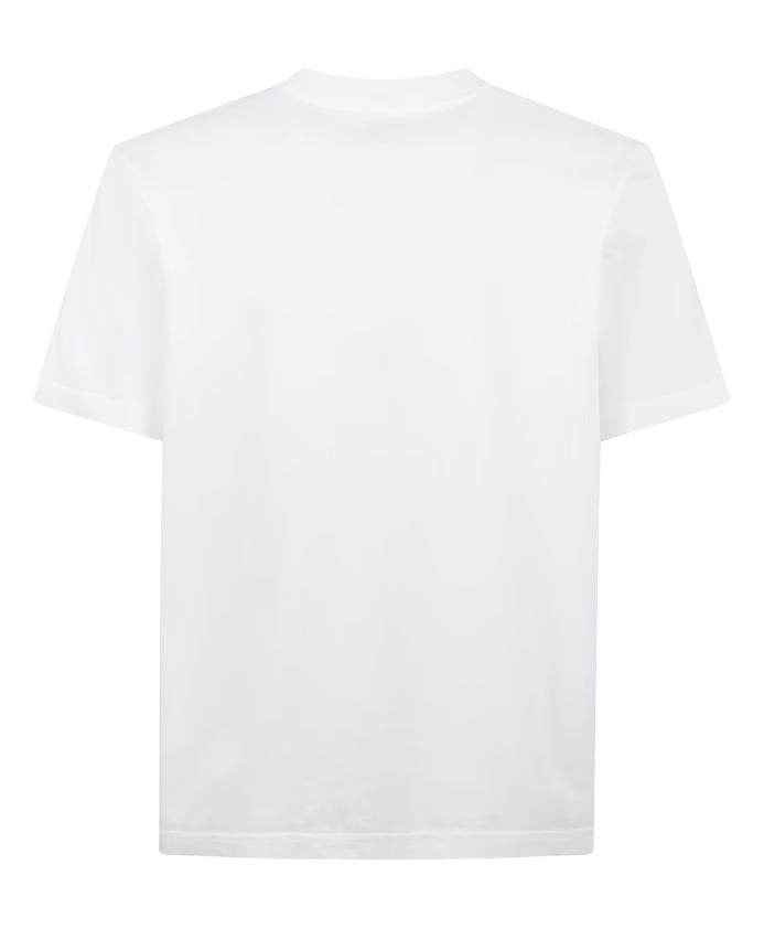 Casablanca Cotton T-shirt with print and logo