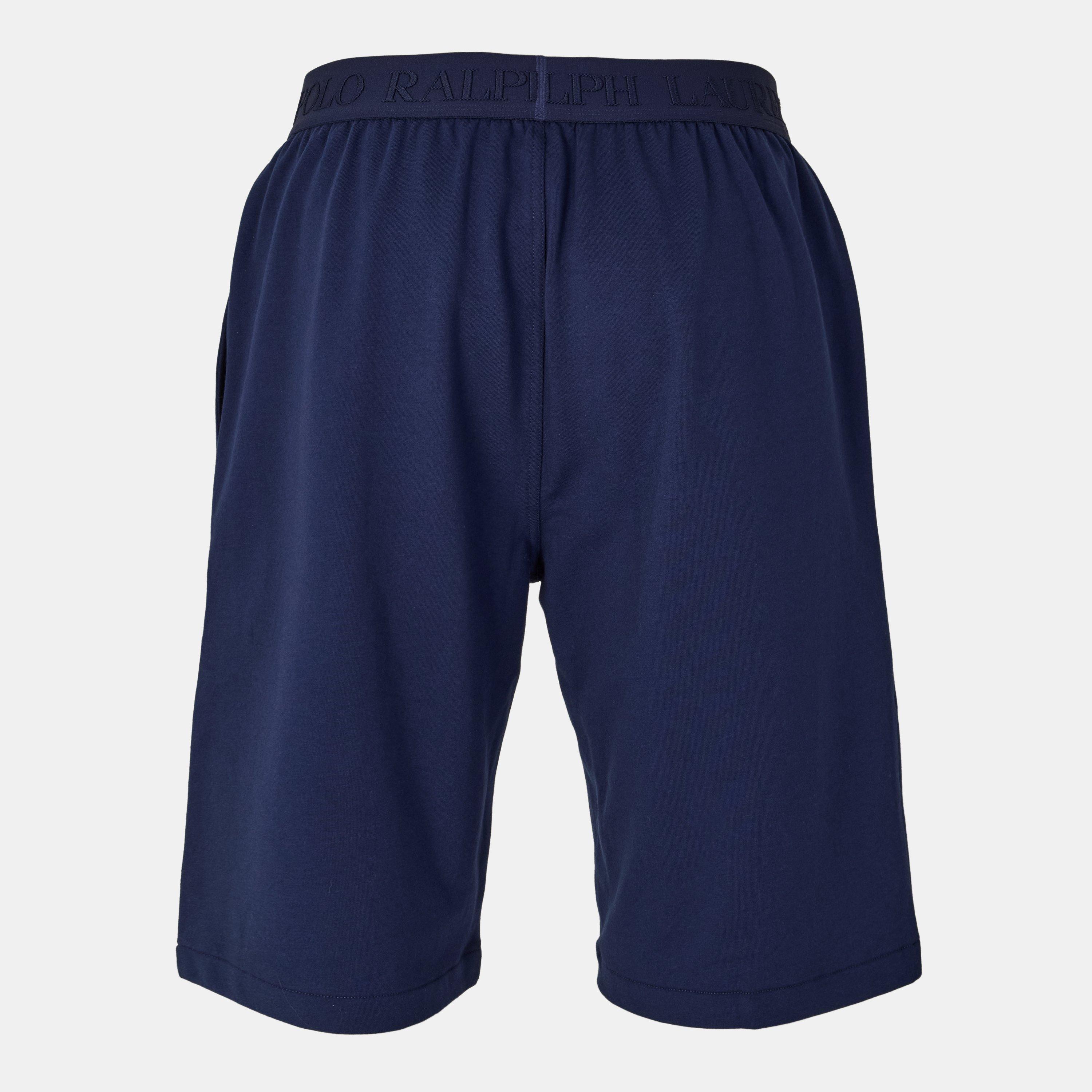 Men's Tonal Taped Waistband Jersey Jogger Shorts