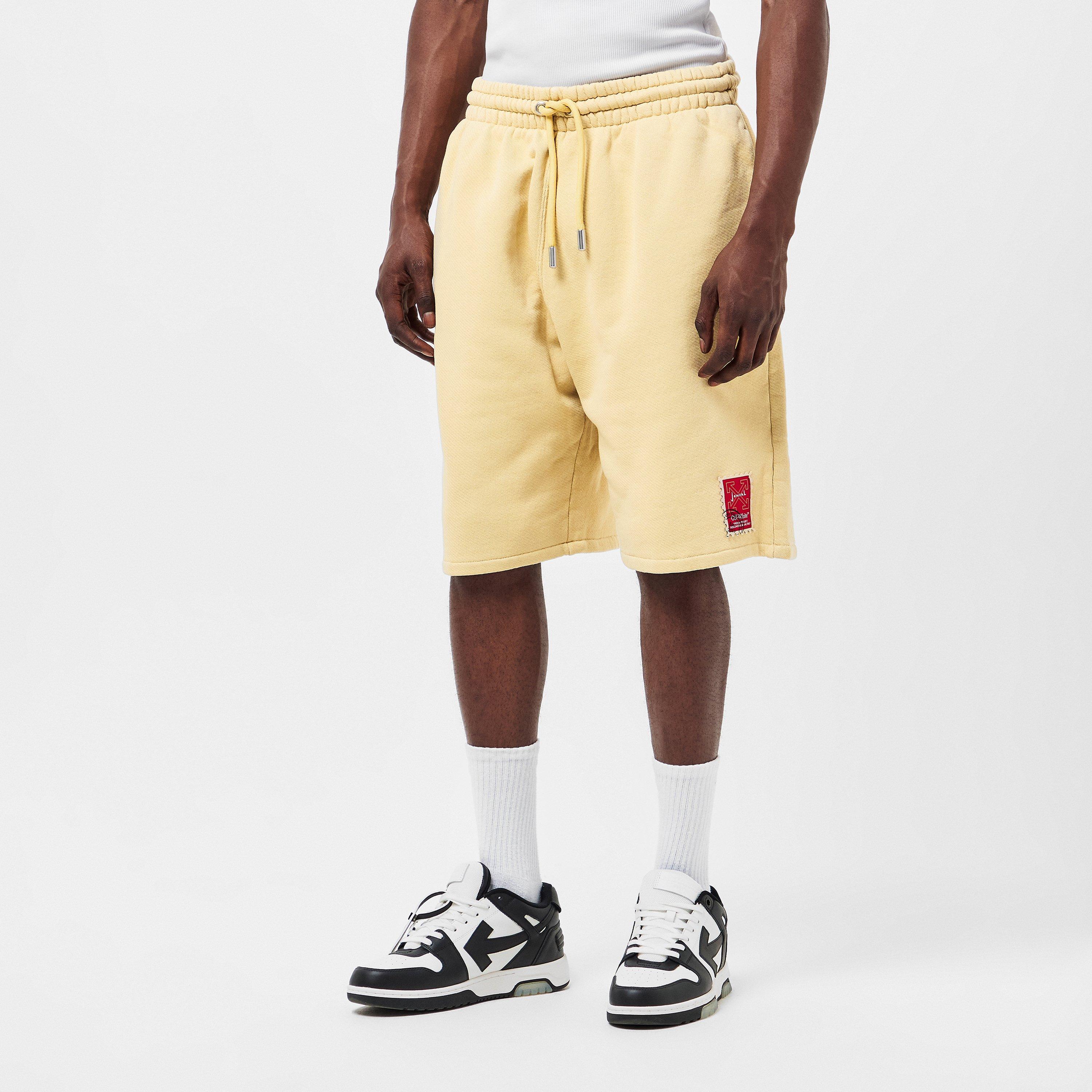 Logo Fleece Jogger Shorts