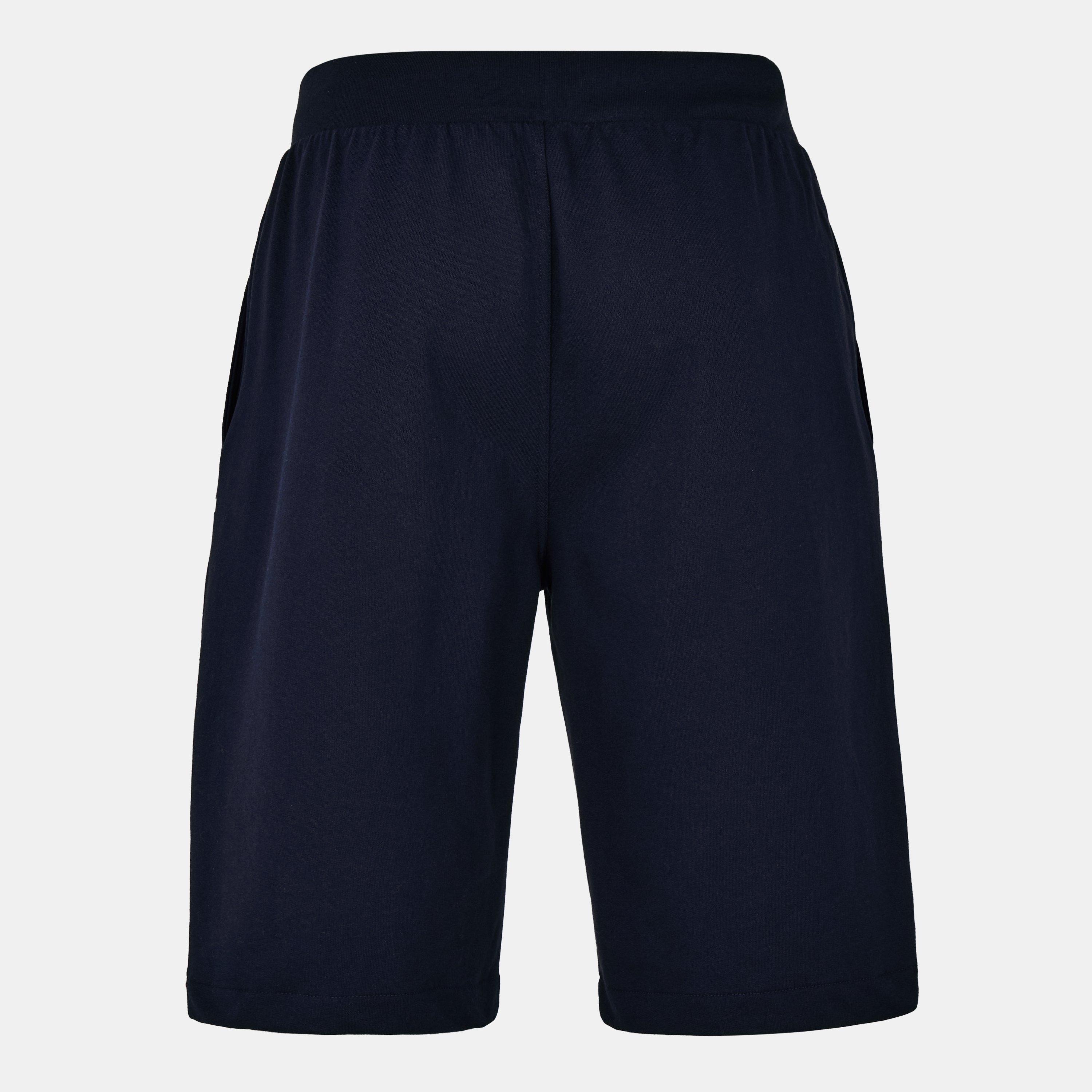 Men's Block Logo Fleece Jogger Shorts